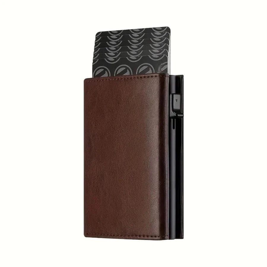 YENGO Card Wallet - RFID Blocking Minimalist Wallet with Coin Purse